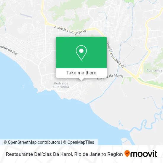 Restaurante Delícias Da Karol map