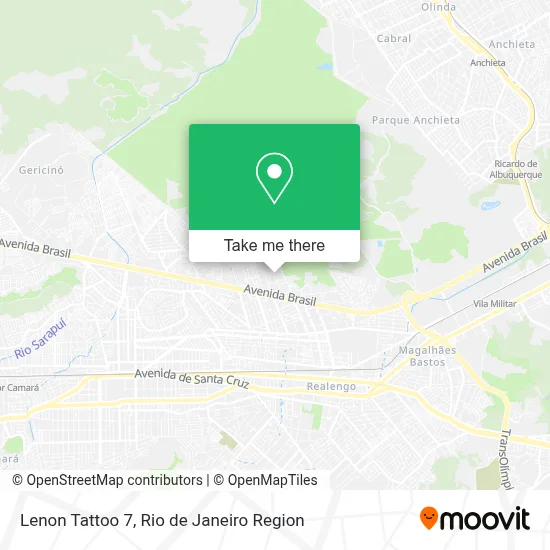 Lenon Tattoo 7 map