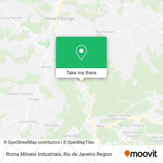 Roma Móveis Industriais map