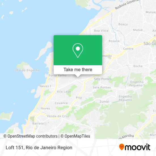 Loft 151 map