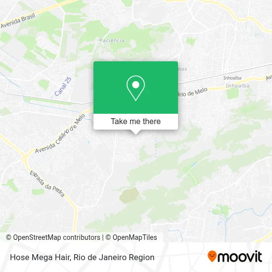 Hose Mega Hair map