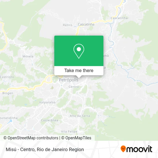 Misú - Centro map