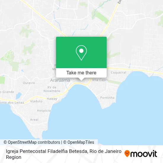 Igreja Pentecostal Filadelfia Betesda map