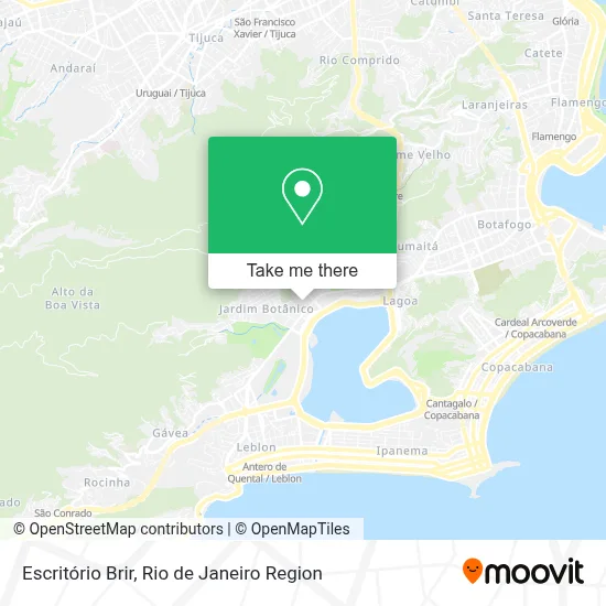 Escritório Brir map
