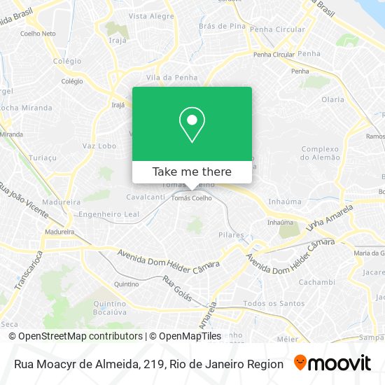 Rua Moacyr de Almeida, 219 map