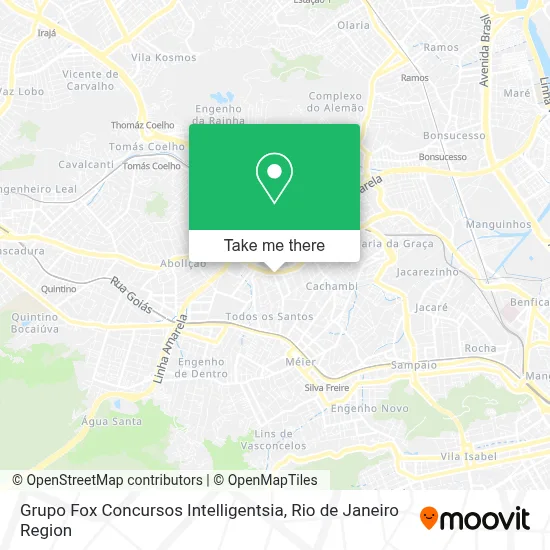 Grupo Fox Concursos Intelligentsia map