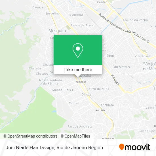 Josi Neide Hair Design map