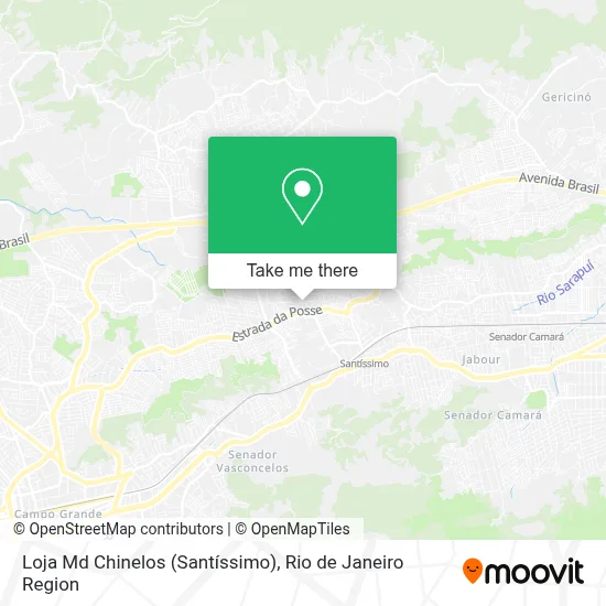 Loja Md Chinelos (Santíssimo) map
