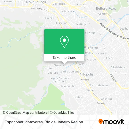 Espaconerildatavares map