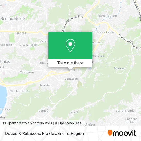 Doces & Rabiscos map