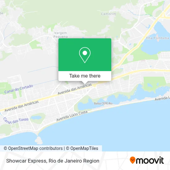 Showcar Express map