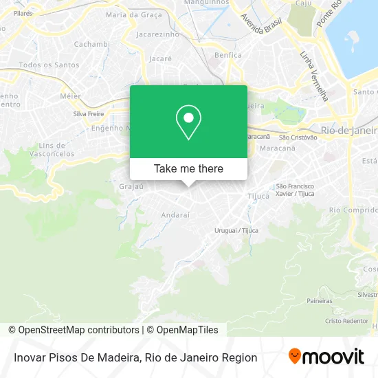 Inovar Pisos De Madeira map
