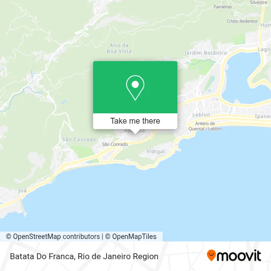 Batata Do Franca map