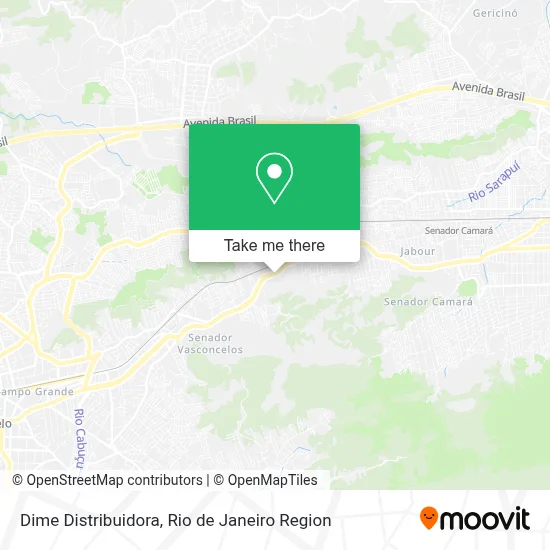 Dime Distribuidora map