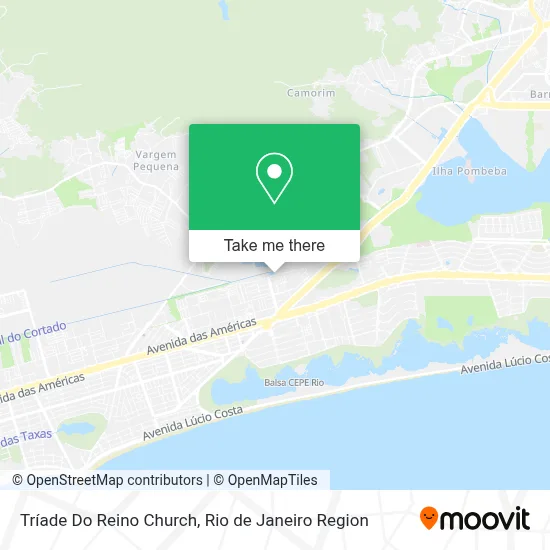 Tríade Do Reino Church map