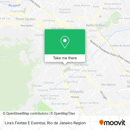 Lira's Festas E Eventos map