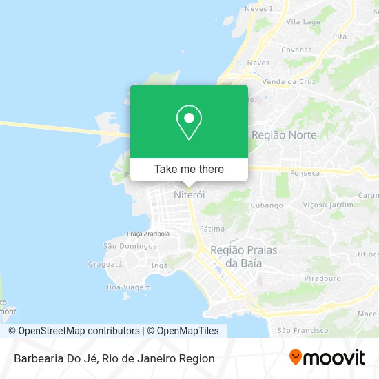 Barbearia Do Jé map