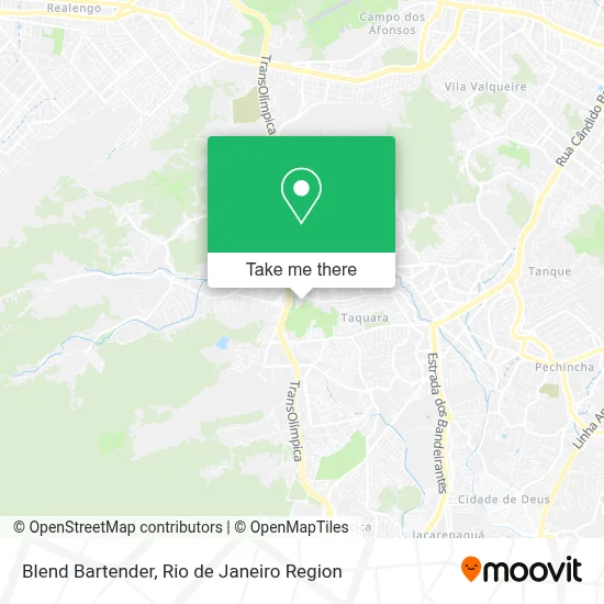 Blend Bartender map