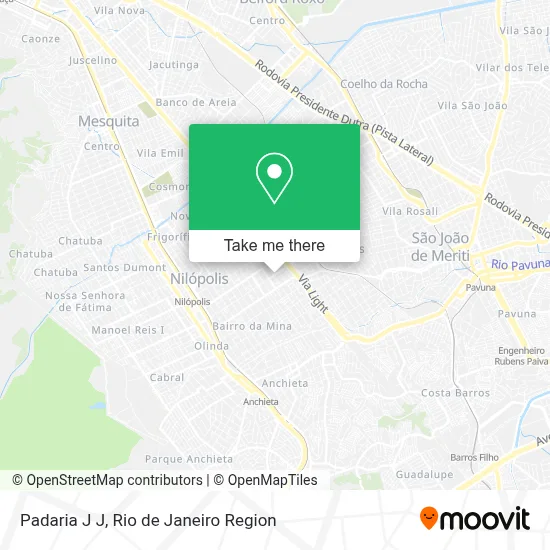 Padaria J J map