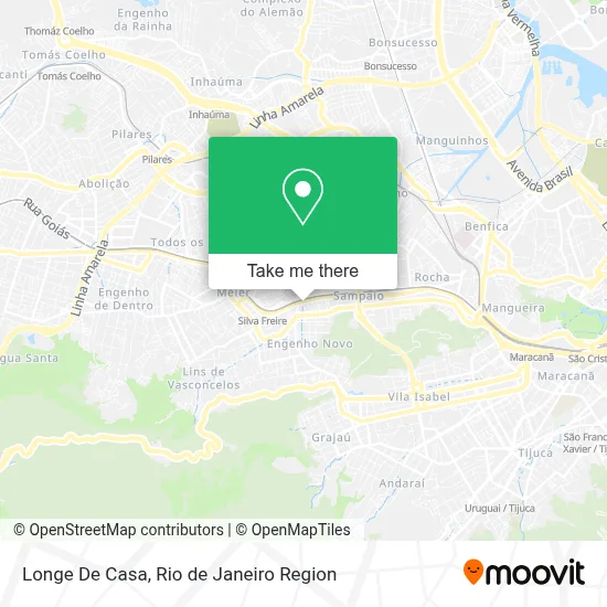 Longe De Casa map