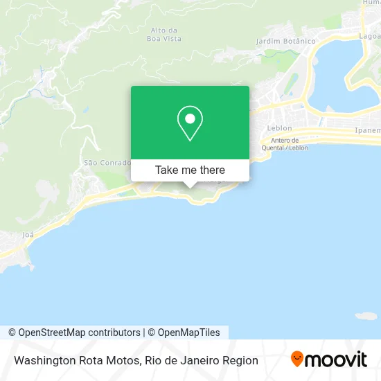Washington Rota Motos map