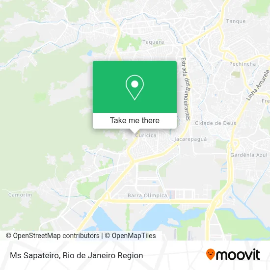 Ms Sapateiro map