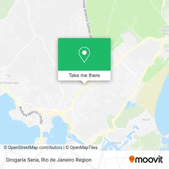 Drogaria Sena map