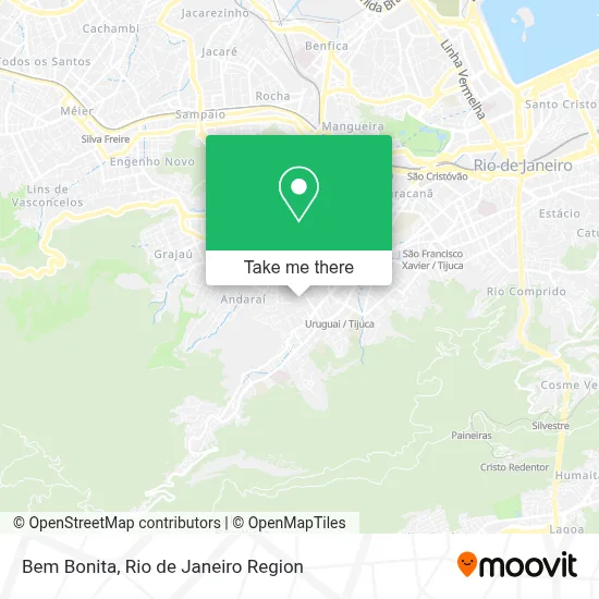 Bem Bonita map