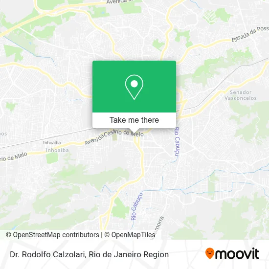 Dr. Rodolfo Calzolari map