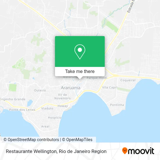 Restaurante Wellington map