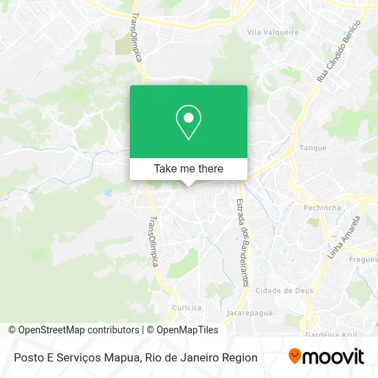 Posto E Serviços Mapua map