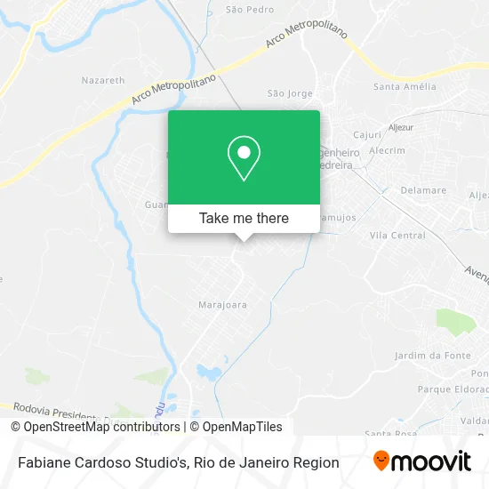 Fabiane Cardoso Studio's map