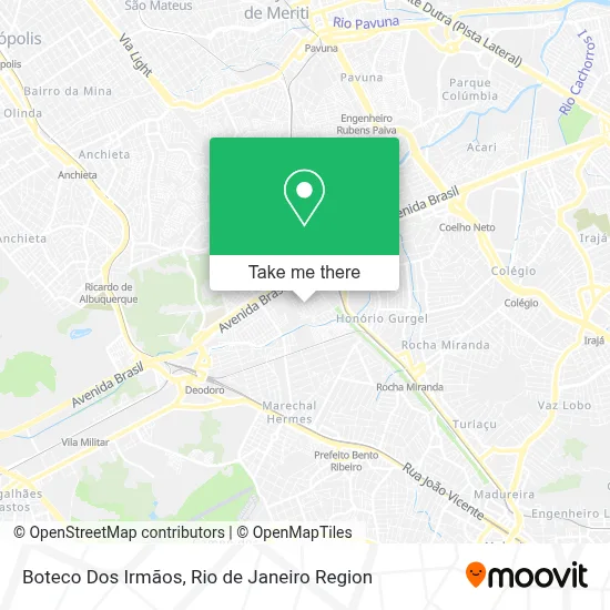 Boteco Dos Irmãos map