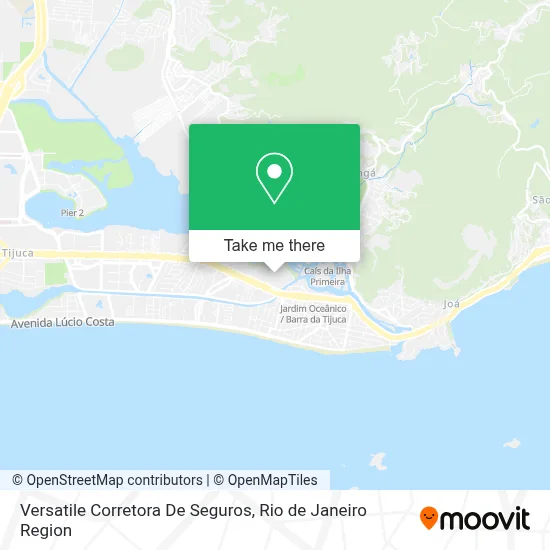 Versatile Corretora De Seguros map