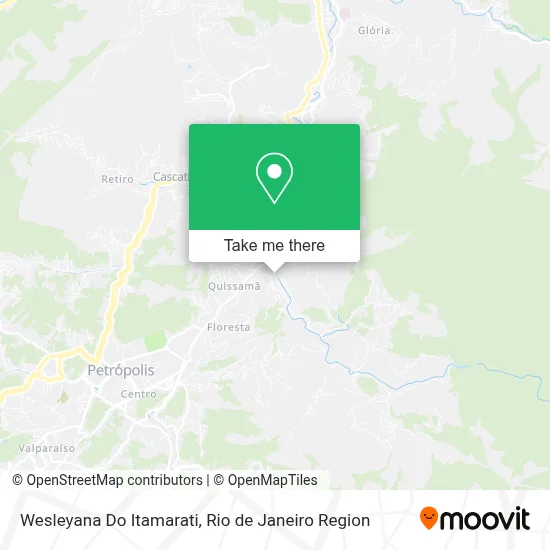 Wesleyana Do Itamarati map