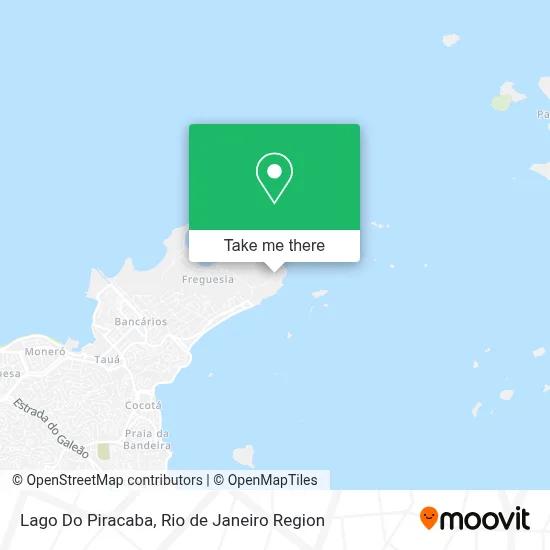 Lago Do Piracaba map