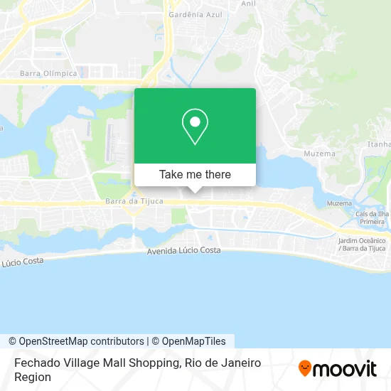Fechado Village Mall Shopping map