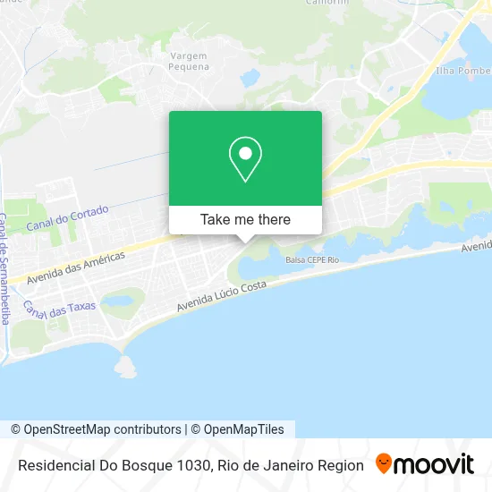 Residencial Do Bosque 1030 map