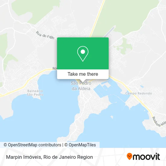 Marpin Imóveis map