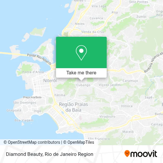 Diamond Beauty map