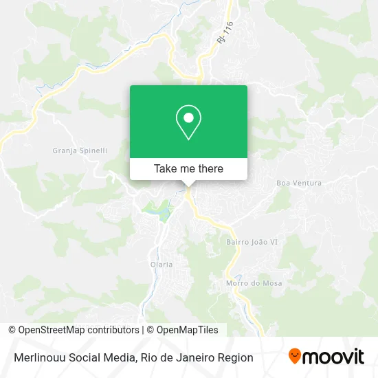 Merlinouu Social Media map