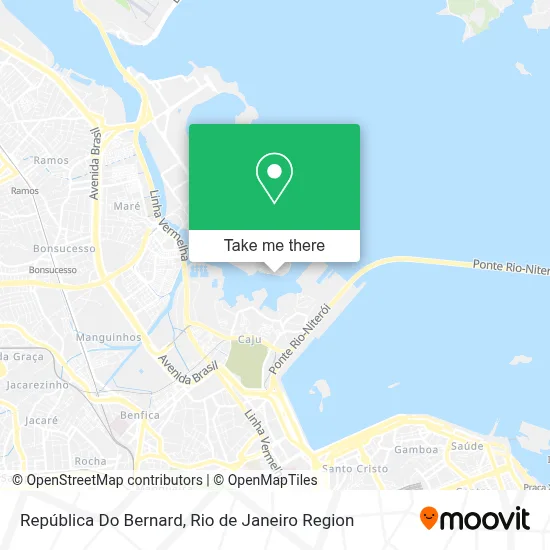 República Do Bernard map