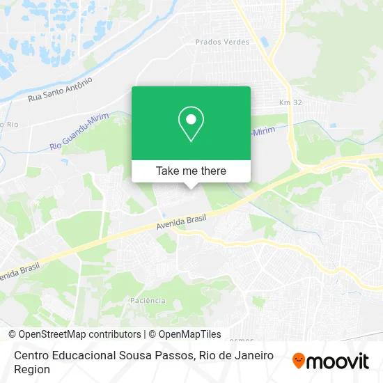 Centro Educacional Sousa Passos map