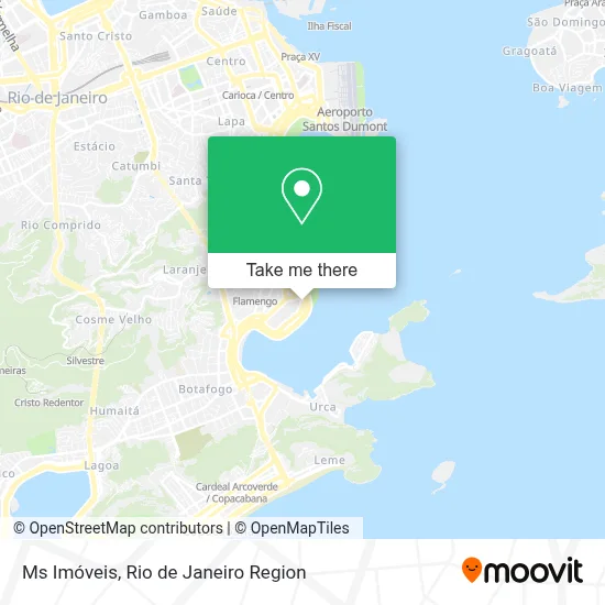 Ms Imóveis map