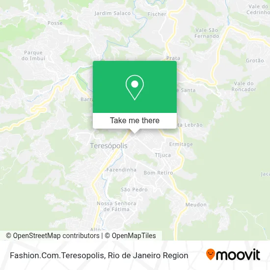 Fashion.Com.Teresopolis map