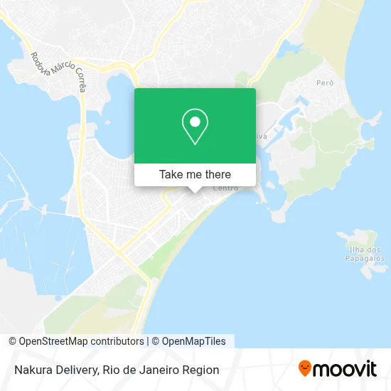 Nakura Delivery map