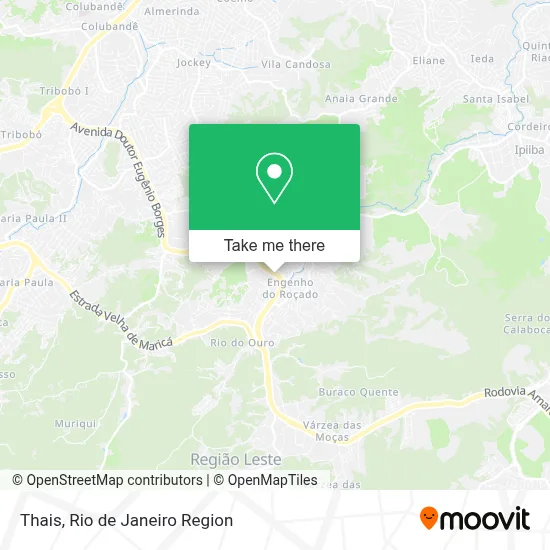 Thais map