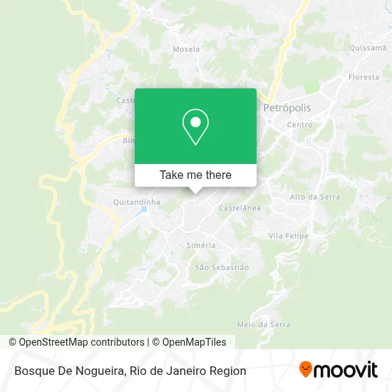 Bosque De Nogueira map