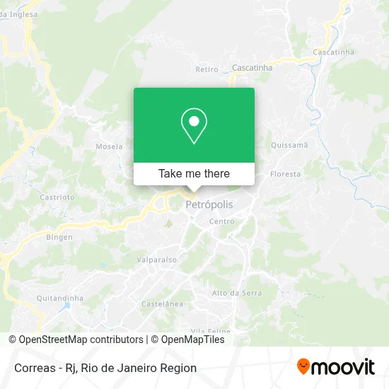 Correas - Rj map