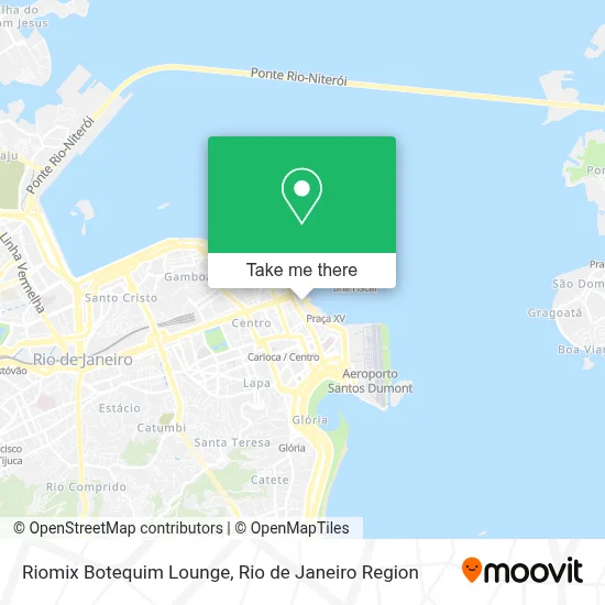 Riomix Botequim Lounge map
